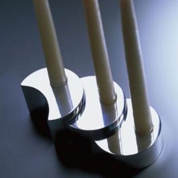 NAMBE Crescent Moon Candleholders - Picture 1 of 7